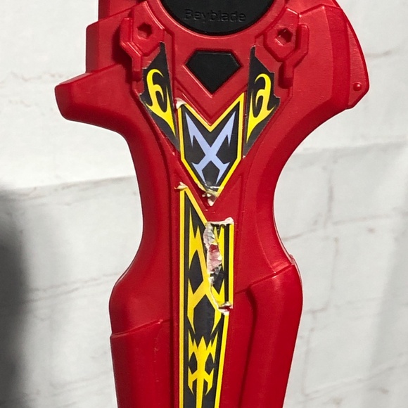 TOMY Beyblade Burst Red Digital Sword Launcher Xcalibur - Picture 4 of 7